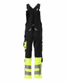 Mascot - Overall Hi-viz 15669 sort/gul