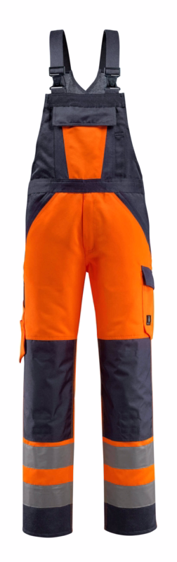 Overall Hi-vis 15969 orange/mørk marine, str. 82C62