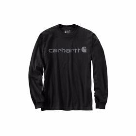 Carhartt - T-shirt L/Æ 104107 Black/Grey