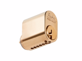 Assa Abloy - Cylinder oval RB1660 mess m/3 nøgler