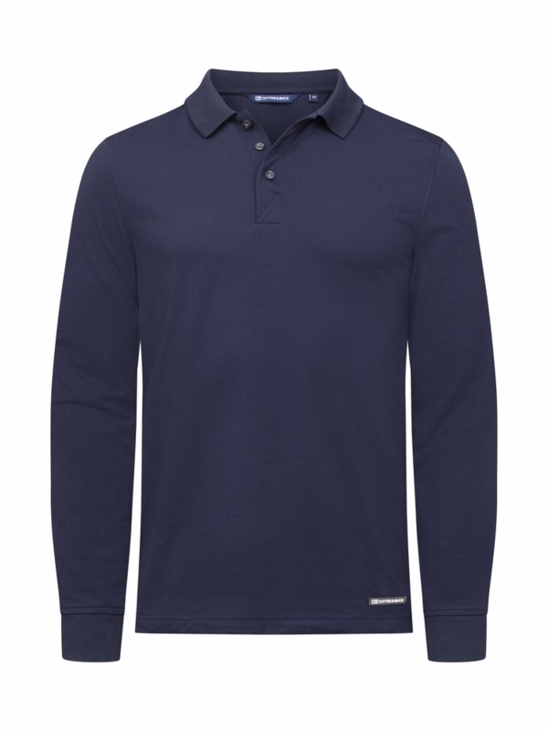 Poloshirt L/Æ 354438 Advantage Mørk marine, str. L