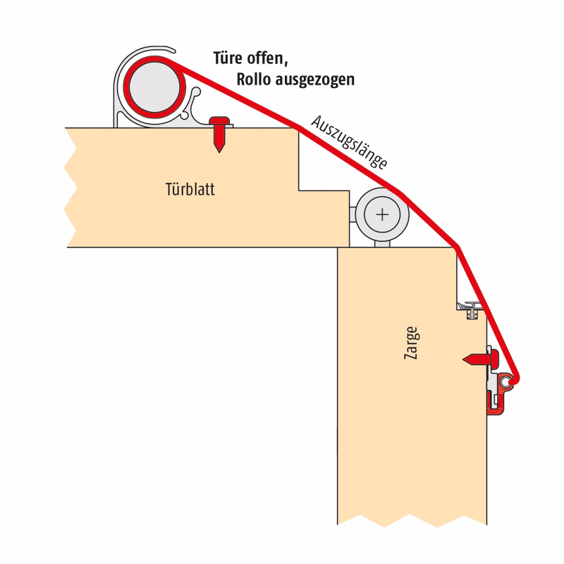 Børnehave/fingerbeskt. FSR 6000 sort mat elox 1925mm