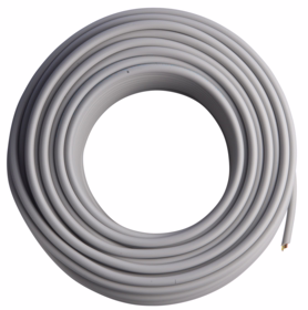 E-Line - Installationskabel grå, 50 m