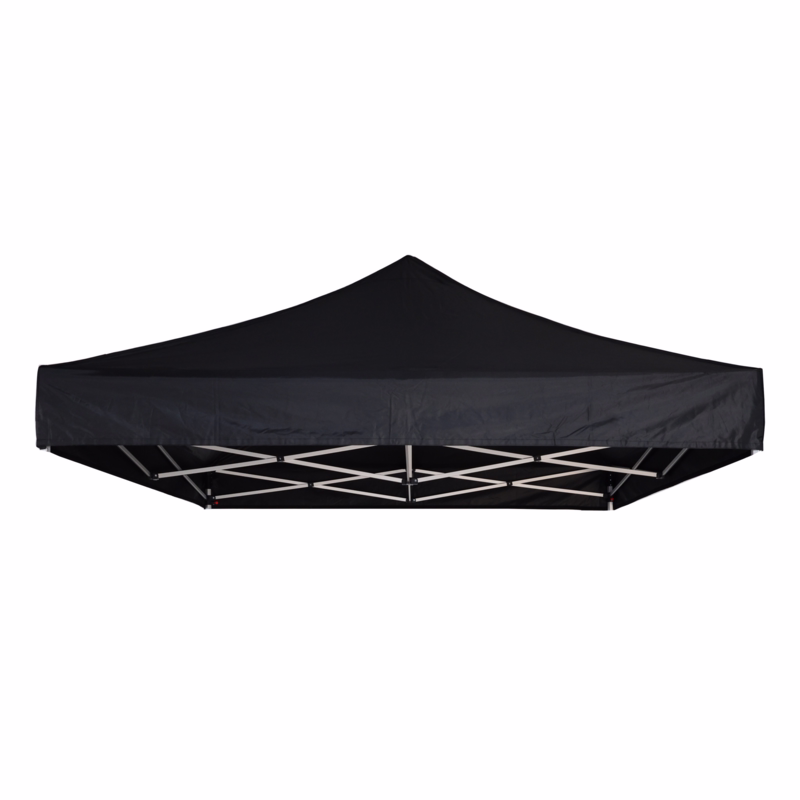 Tag sort t/telt 3x3 m