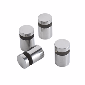 Pressalit - Spejlbeslag Q10450 poleret stål, á 4 stk.