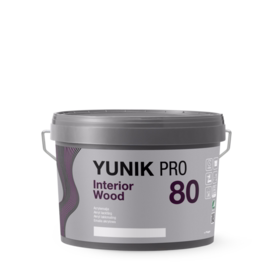 Yunik - Vinduesmaling Pro Wood Enamel 80 Hvid 2,5 L
