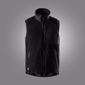 Snickers - Fiberpels Vest 8006 Sort