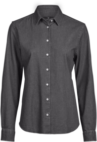 Tee Jays - Denimskjorte Dame 4005 Black