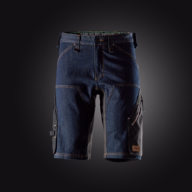 Snickers - Arbejdsshorts 6156 Denim/sort
