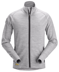 Snickers - Mellemlagsjakke Uld 8451 Lys gråmeleret