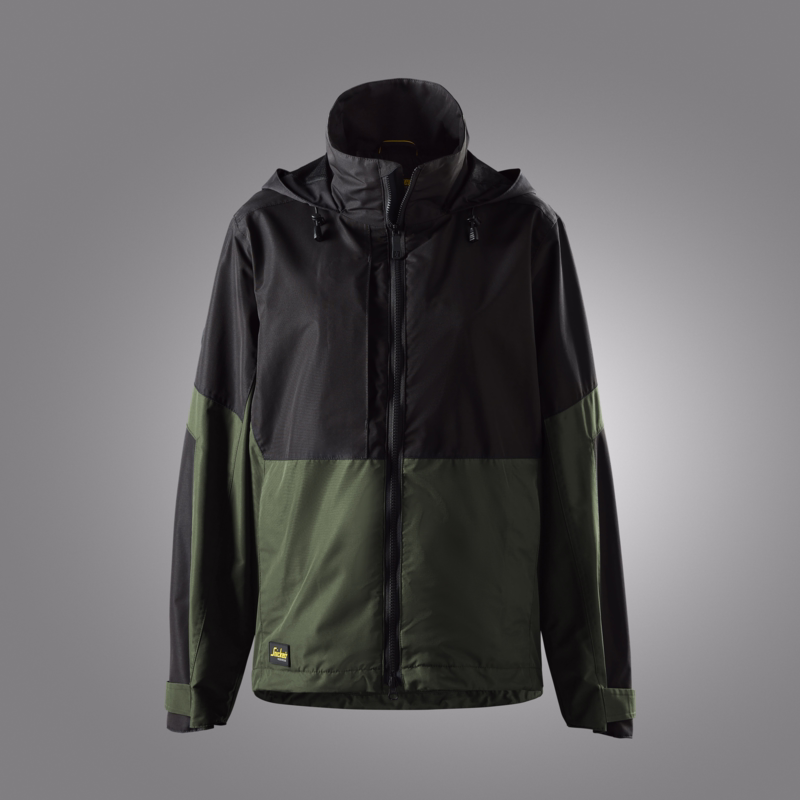 Skaljakke Dame 1374 Khakigrøn/sort, str. XL