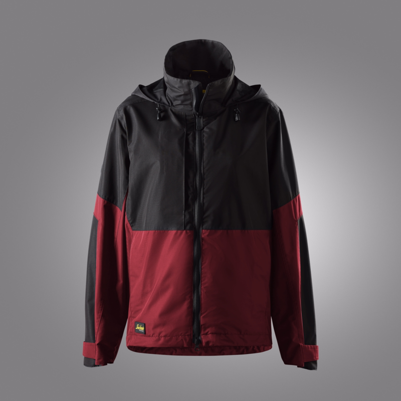 Skaljakke Dame 1374 Chilirød/sort, str. 2XL