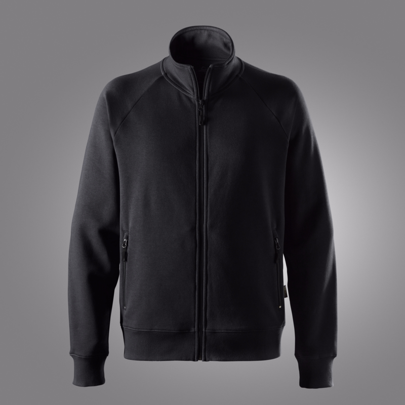 Sweatjakke 2018 Sort, str. M