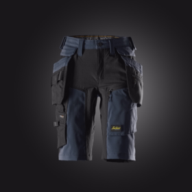 Snickers - Arbejdsshorts Dame 6117 Navy/sort