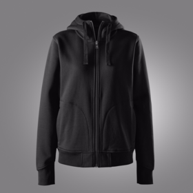 Snickers - Hættesweat jakke Heavy Dame 2047 Sort