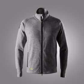 Snickers - Mellemlagsjakke Uld 8451 Lys gråmeleret