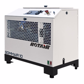 Rotair - Mobilkompressor Gommair  10 AFTERCOOLER - 7 Bar