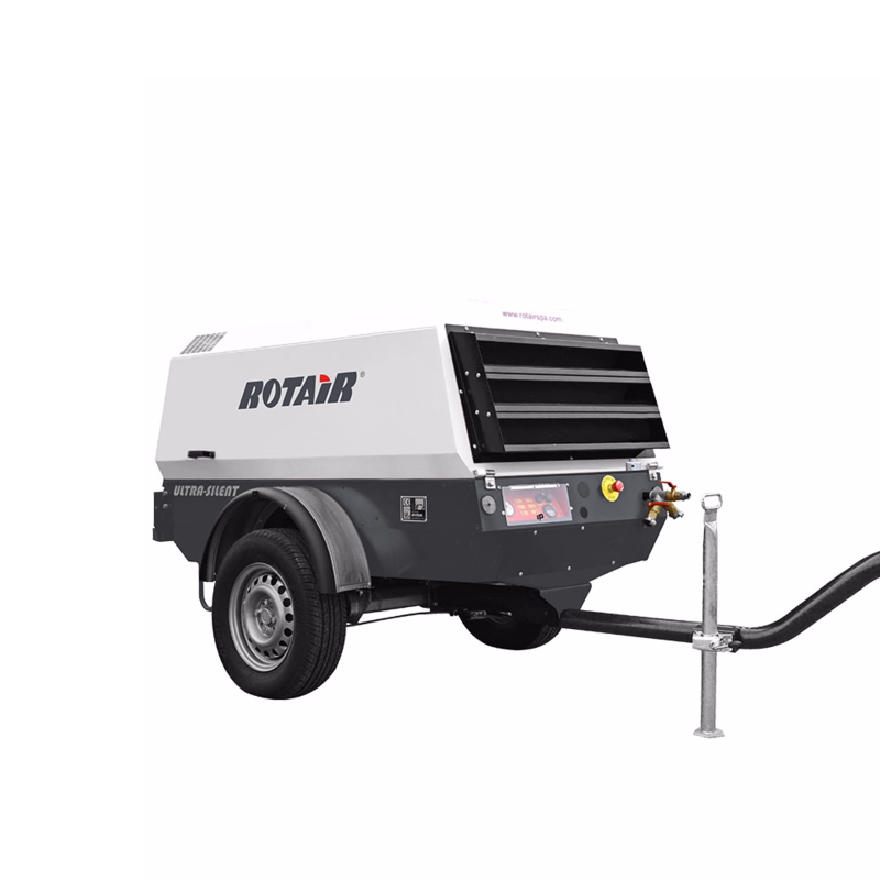 Mobilkompressor MDVN 26 Y ECO5 12 Bar, Trailer u/bremser