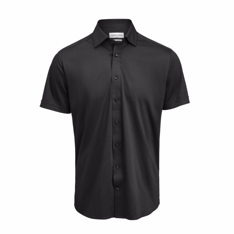 Skjorte K/Æ 2913222 Slim Black, str. S (38)