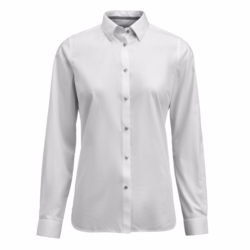 Skjorte L/Æ 2905605 Dame White, str. 2XL (44)