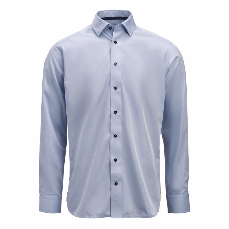 Skjorte L/Æ 2905602 Slim Blue, str. XS (36)