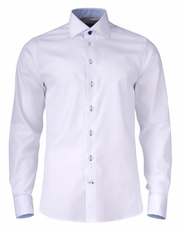 Skjorte L/Æ 2905101 Regular White, str. L