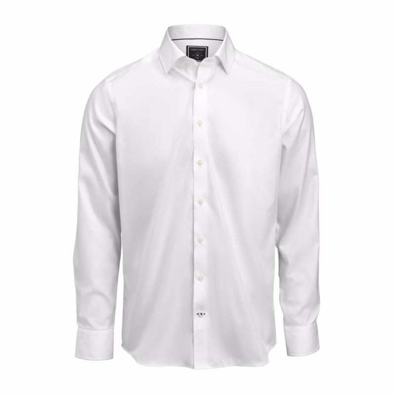 Skjorte L/Æ 2906002 Slim White, str. XL