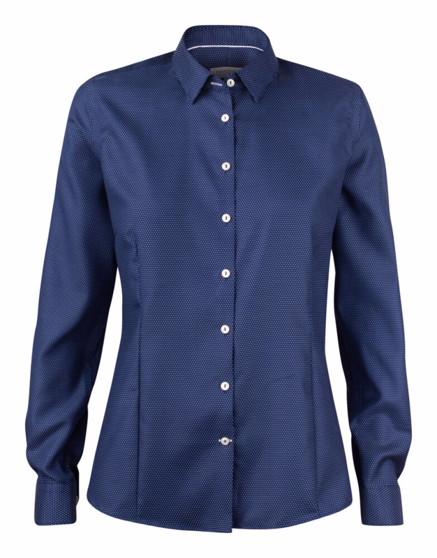 Skjorte L/Æ 2904903 Dame NavyBlue, str. 3XL