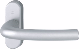 Hoppe - Dørgreb Tokyo på oval roset m/returfj 50-59mm F1-4