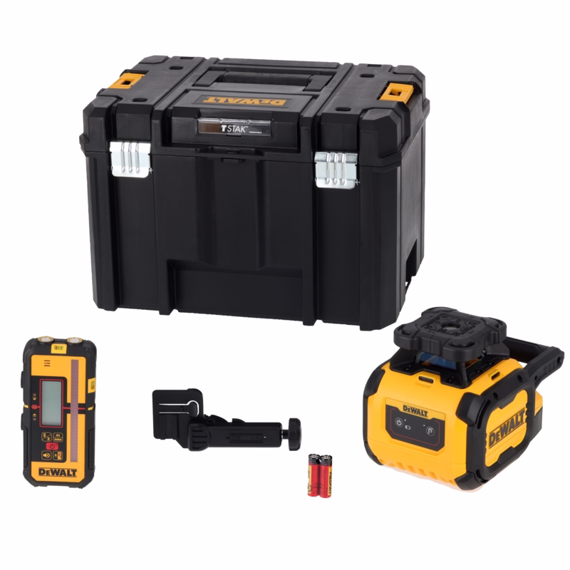 Rotationslaser DCLE05211R Alkaline rød