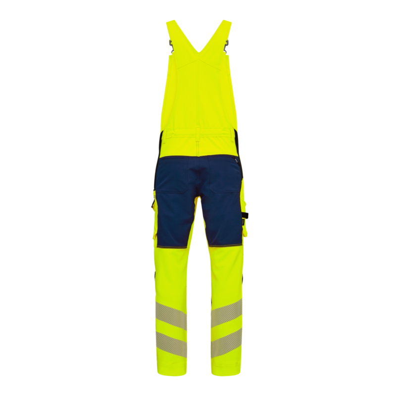 Overalls 3345 Hi-vis Gul/Blue ink, str. K108-kort