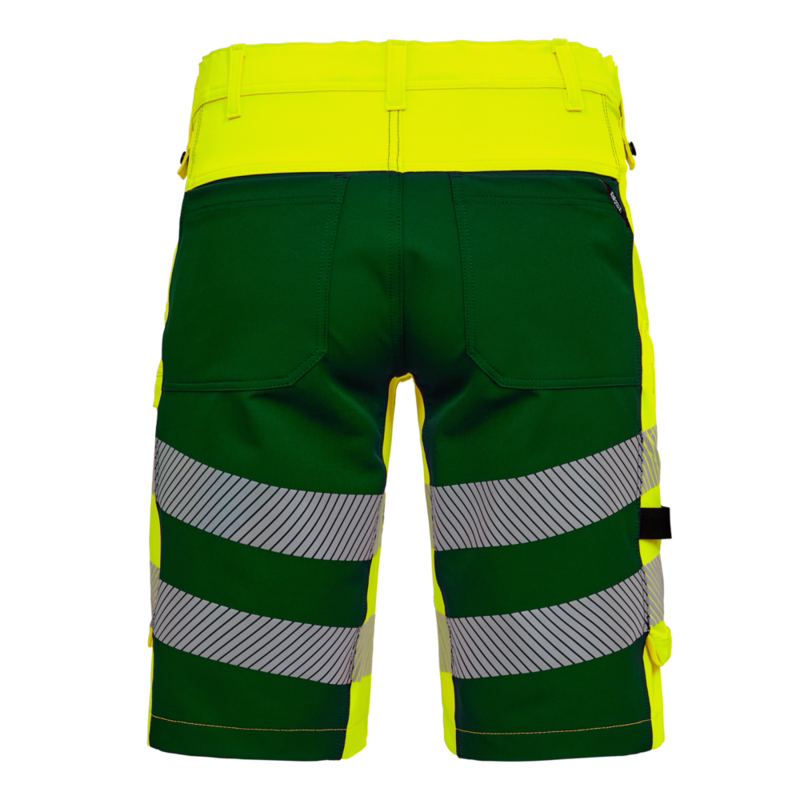 Arbejdsshorts 6345 Hi-vis Gul/Grøn, str. 100