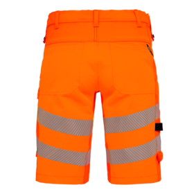 F. Engel - Arbejdsshorts 6345 Hi-vis Orange