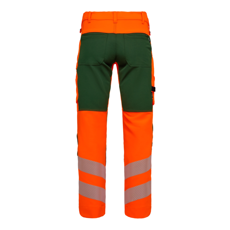 Arbejdsbuks 2345 Hi-vis Orange/Grøn, str. 132