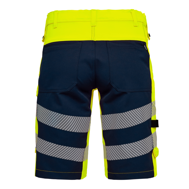 Arbejdsshorts 6345 Hi-vis Gul/Blue ink, str. 108