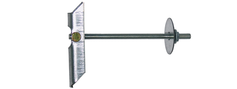 Metal Kip-Pløk m/ møtrik & skive 8x100mm, pk á 50 stk