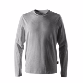 Snickers - T-shirt L/Æ 2496 Lys gråmeleret