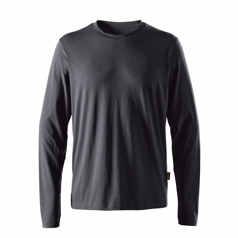 T-shirt L/Æ 2496 Koksgrå, str. L