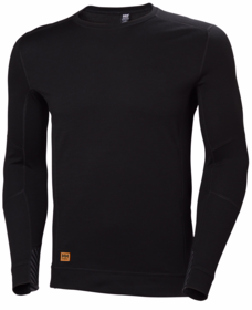 Helly Hansen - T-shirt L/Æ 75108 Lifa Max Sort