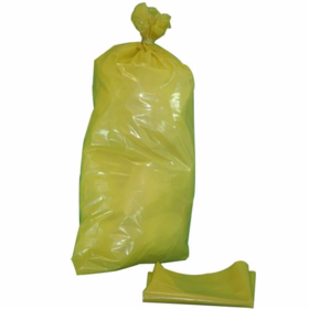   - Plastsæk Gul 110my 1000x1600mm, á 40 stk.