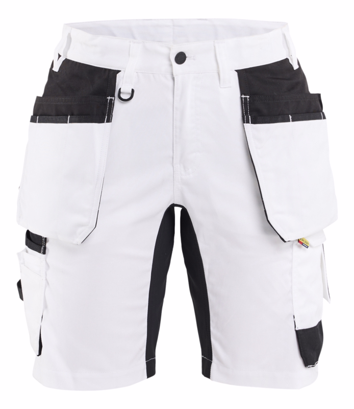 Shorts Dame 7233 Hvid/Sort, str. C48