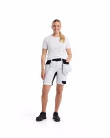Blåkläder - Shorts Dame 7233 Hvid/Sort