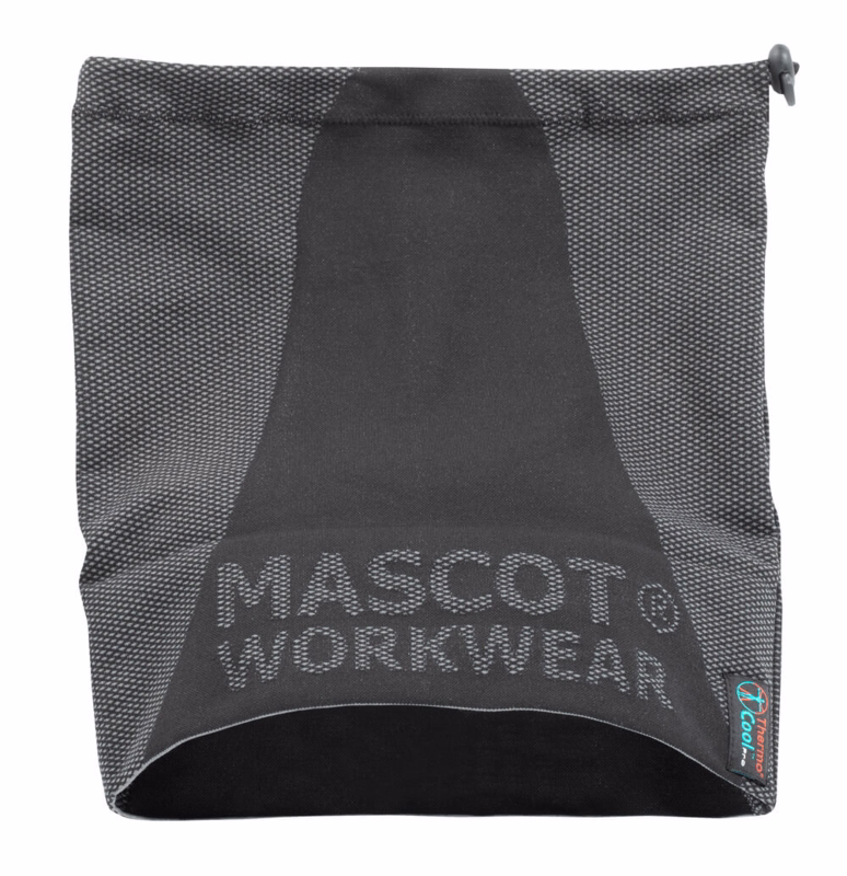 Halsvarmer Halden m/Termocool sort str. One size
