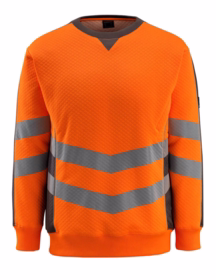 Mascot - Sweatshirt Hi-vis 50126 orange/mørk antracit