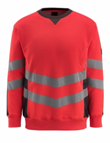 Mascot - Sweatshirt Hi-vis 50126 rød/mørk antracit
