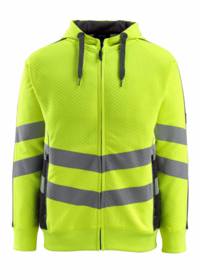 Mascot - Hættetrøje 50138 Corby Hi-vis gul/sort