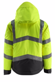 Mascot - Vinterjakke 15535 Hi-vis gul/sort