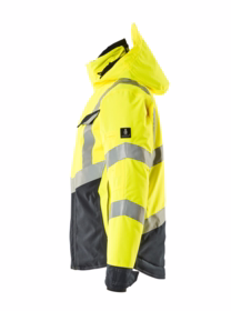 Mascot - Vinterjakke Hi-viz 15535 gul/mørk marine