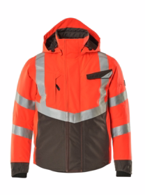 Mascot - Vinterjakke Hi-viz 15535 rød/mørk antracit