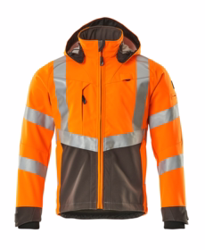 Mascot - Softshell jakke Hi-viz 15502 orange/mørk antracit